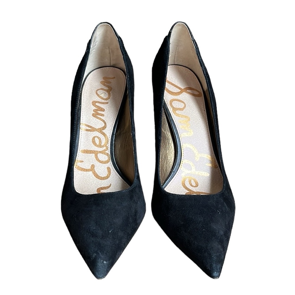 Sam Edelman suede pointy toe stiletto - Picture 6 of 13